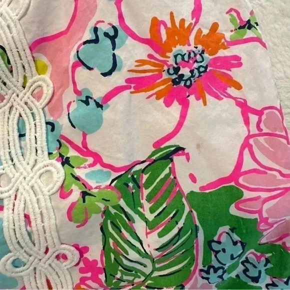 NWT Lilly Pulitzer For Target Women's Nosey Posie Shift Cotton Mini Dress Size 2 - Picture 12 of 15